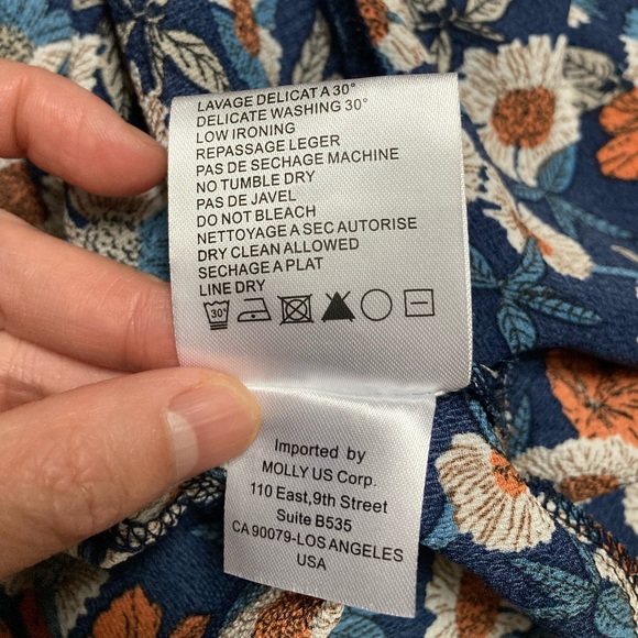 Molly Bracken LOUNA Long Dress , laced back, boho - sz XS - Picture 8 of 14